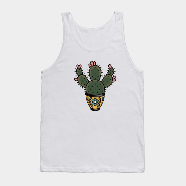 Cute cactus Tank Top by NicoleHarvey